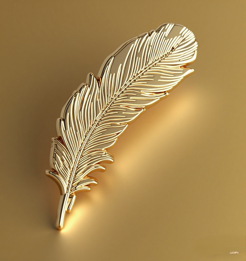 Golden Bee pin badge